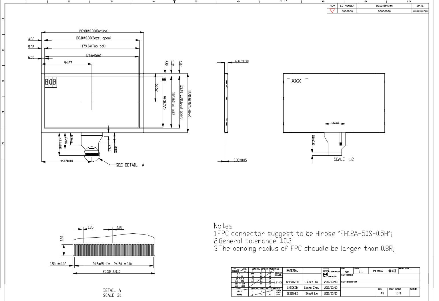 Tft Lcd Screen
