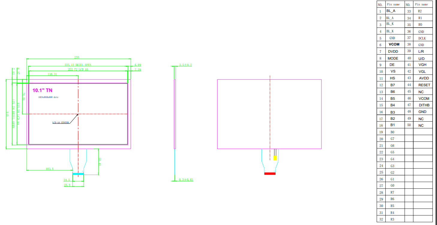 custom lcd display