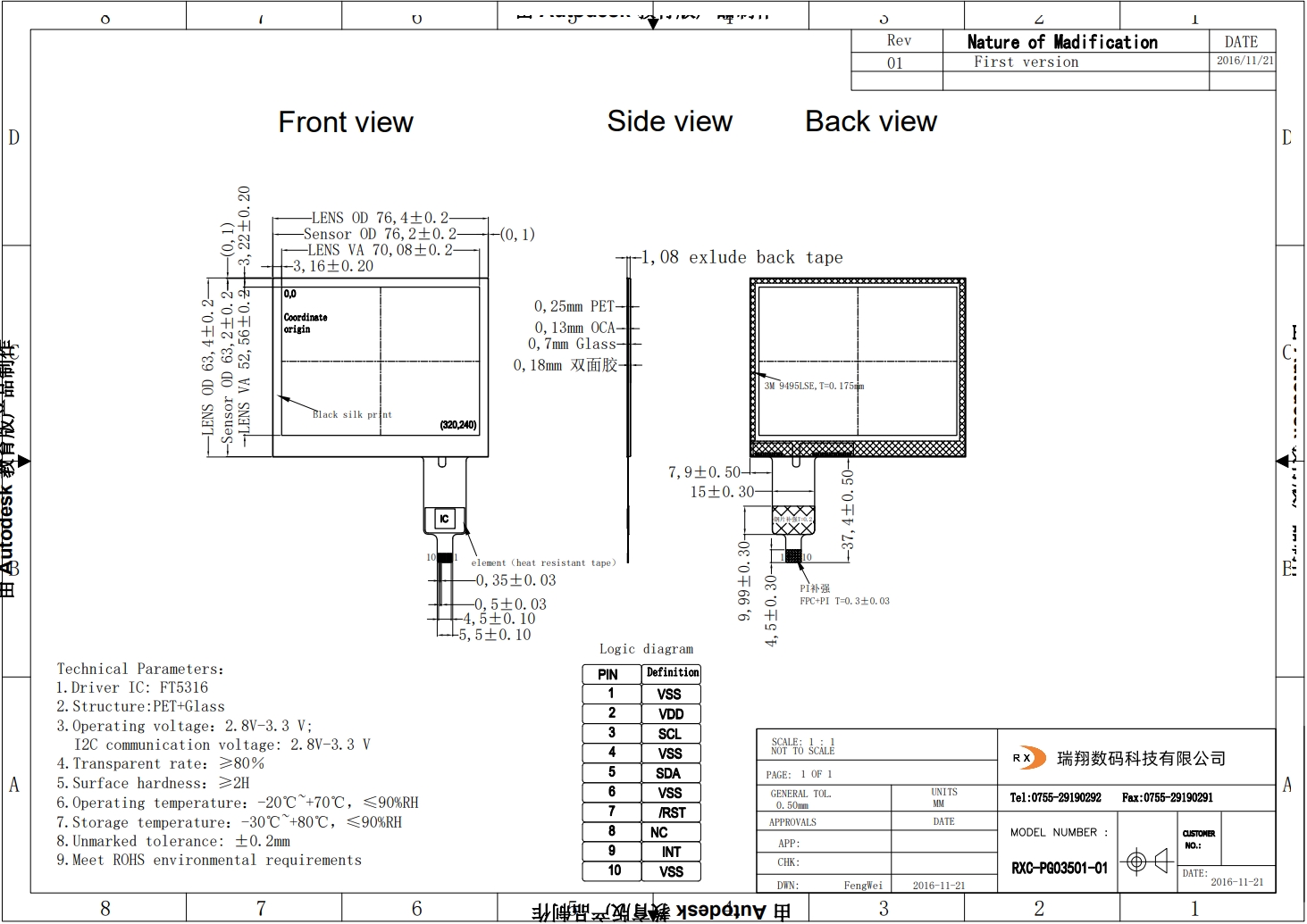 touch screen panel
